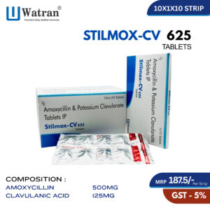 Amoxycillin 500mg + Clavulanic Acid 125mg