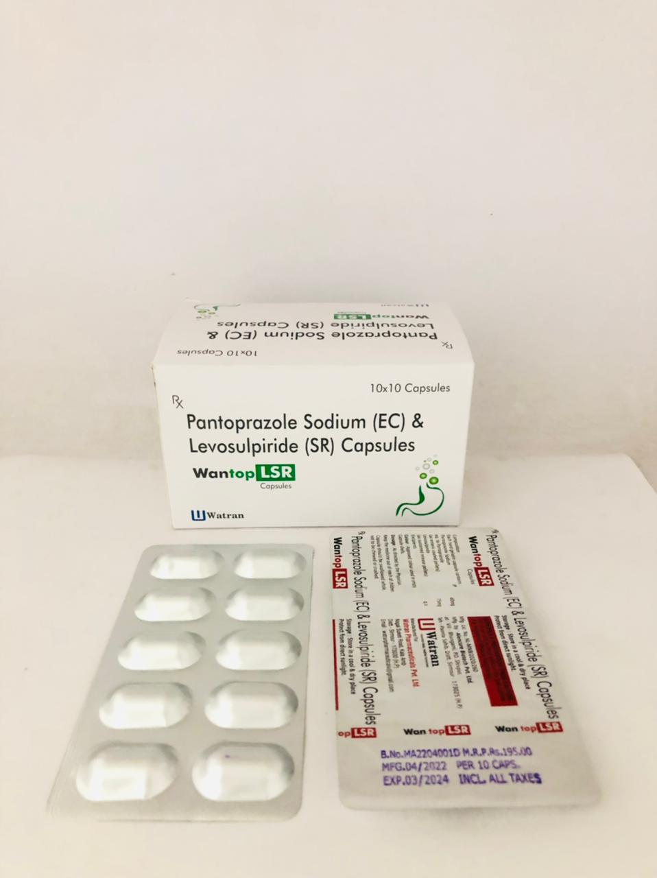 Pantoprazole 40 mg + Levosulpiride 75 mg