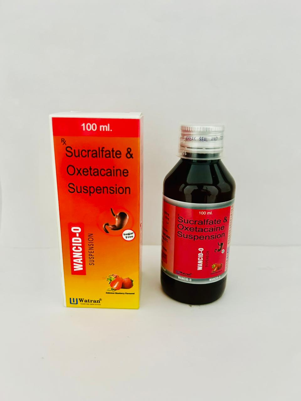Sucralfate 1 gm + Oxetacaine 20 mg Syrup