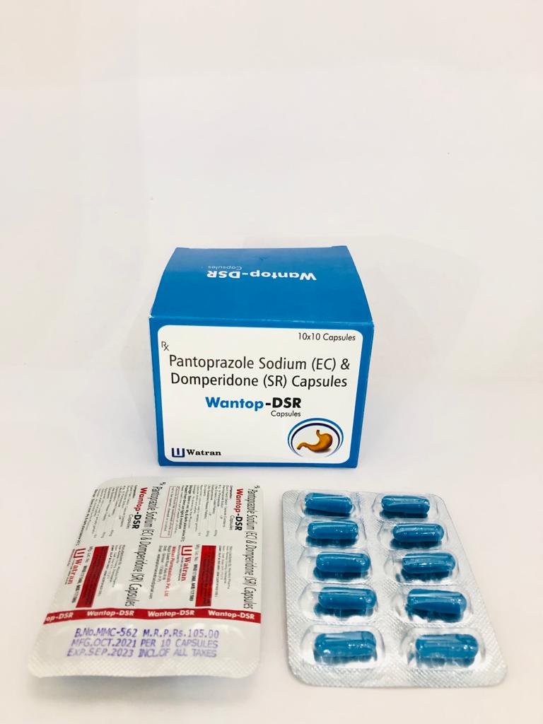 Pantoprazole 40 mg + Domperidone 30 mg