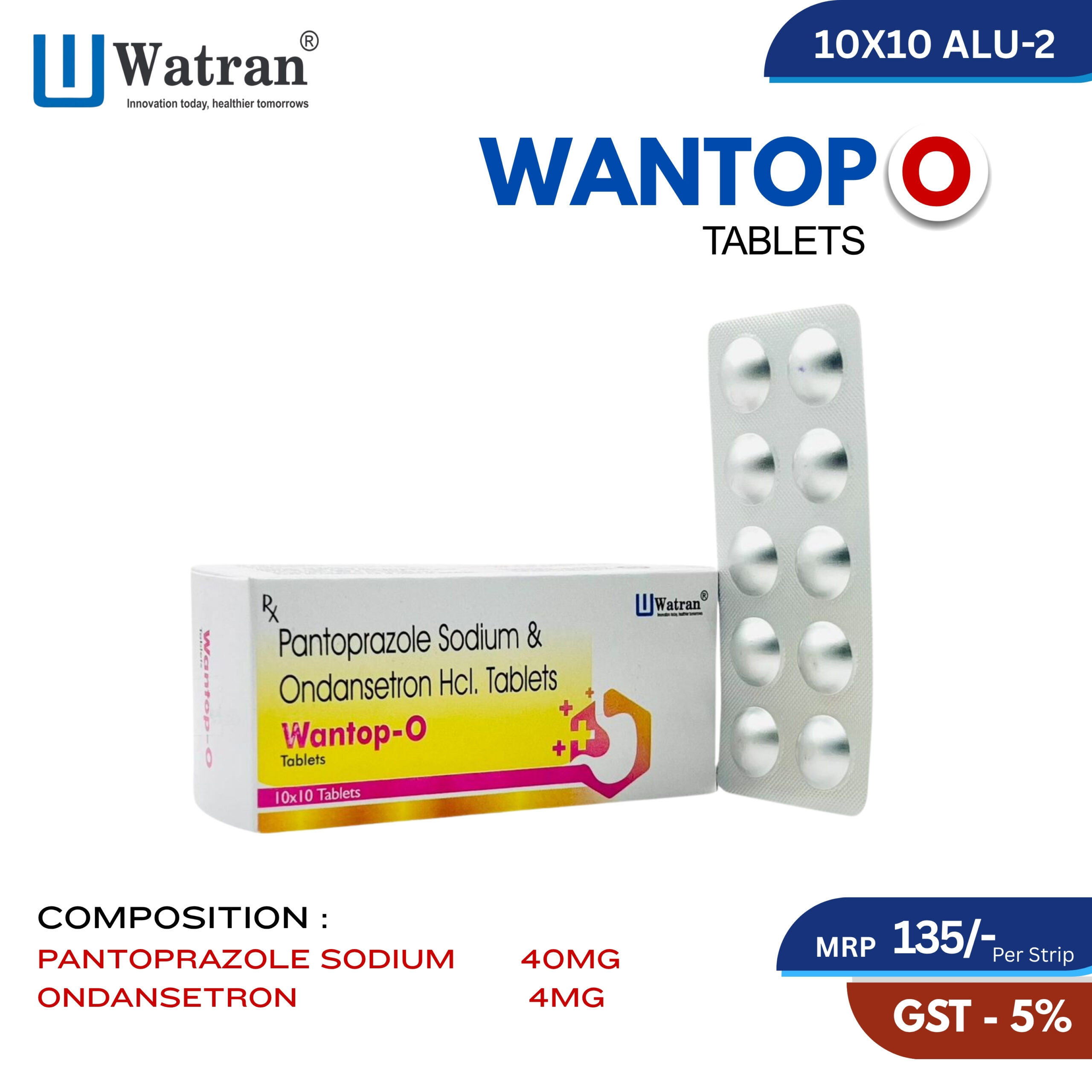 Pantoprazole Sodium and Ondansetron HCl