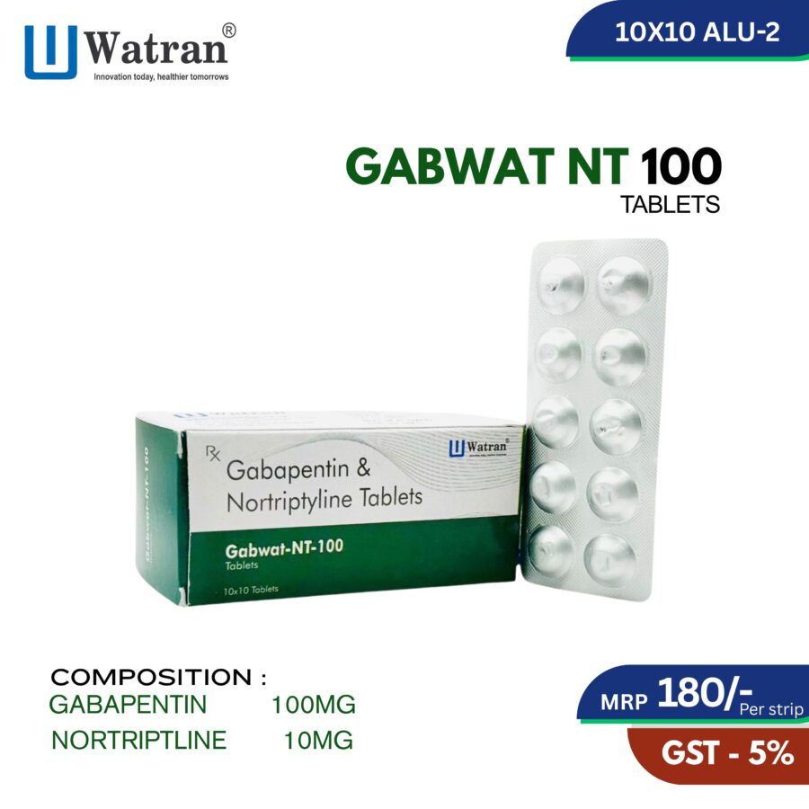 Gabapentin-100mg-Nortriptyline-10mcg