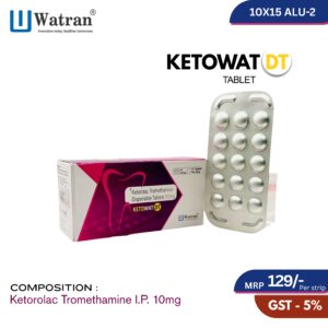 Ketorolac Tromethamine I.P. 10mg