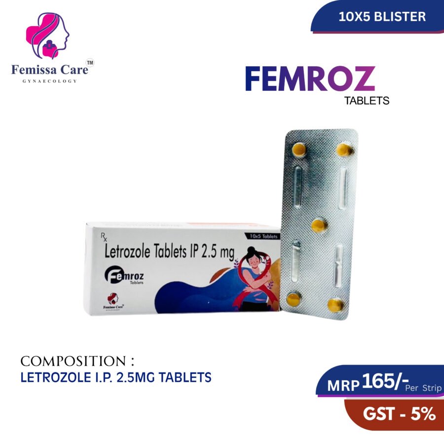 Letrozole I.P. 2.5mg Tablets