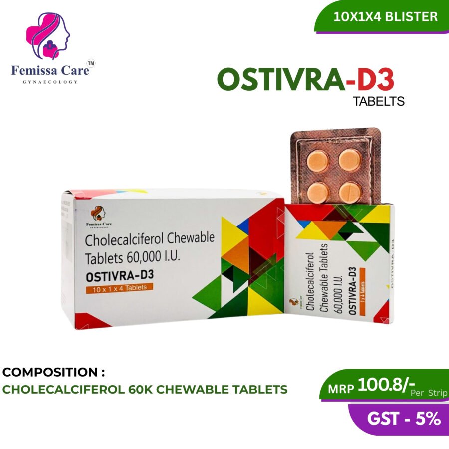 Cholecalciferol 60K IU Chewable Tablets