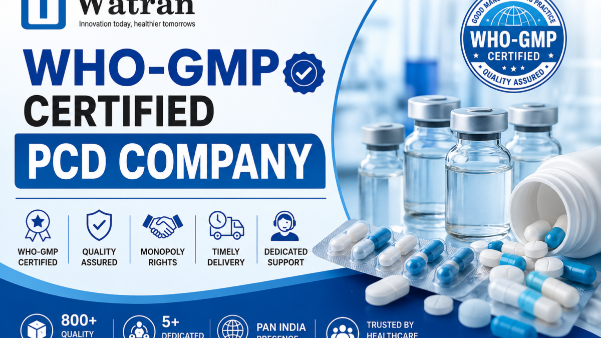 WHO-GMP Certified PCD Company